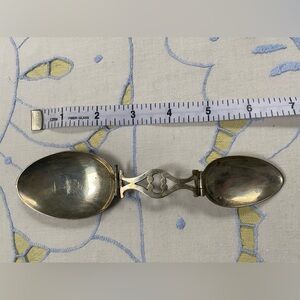 Tiffany & Co. Rare Vintage 925 Sterling Silver Folding Travel Hinged Spoon
